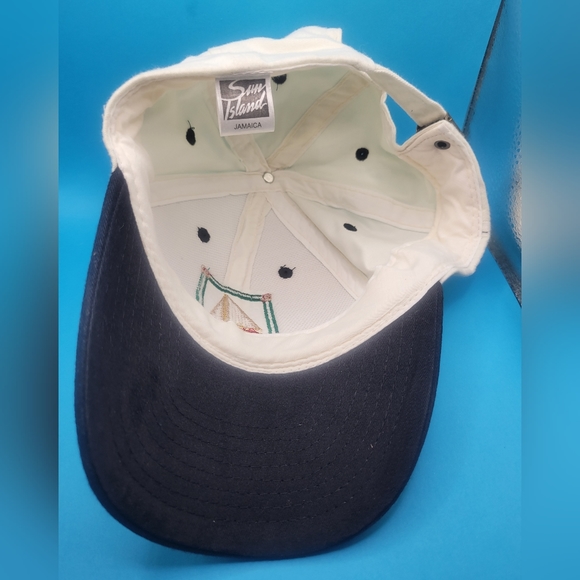 Vintage St. Kitts Nevis Sailboat Ball Cap - Picture 2 of 3